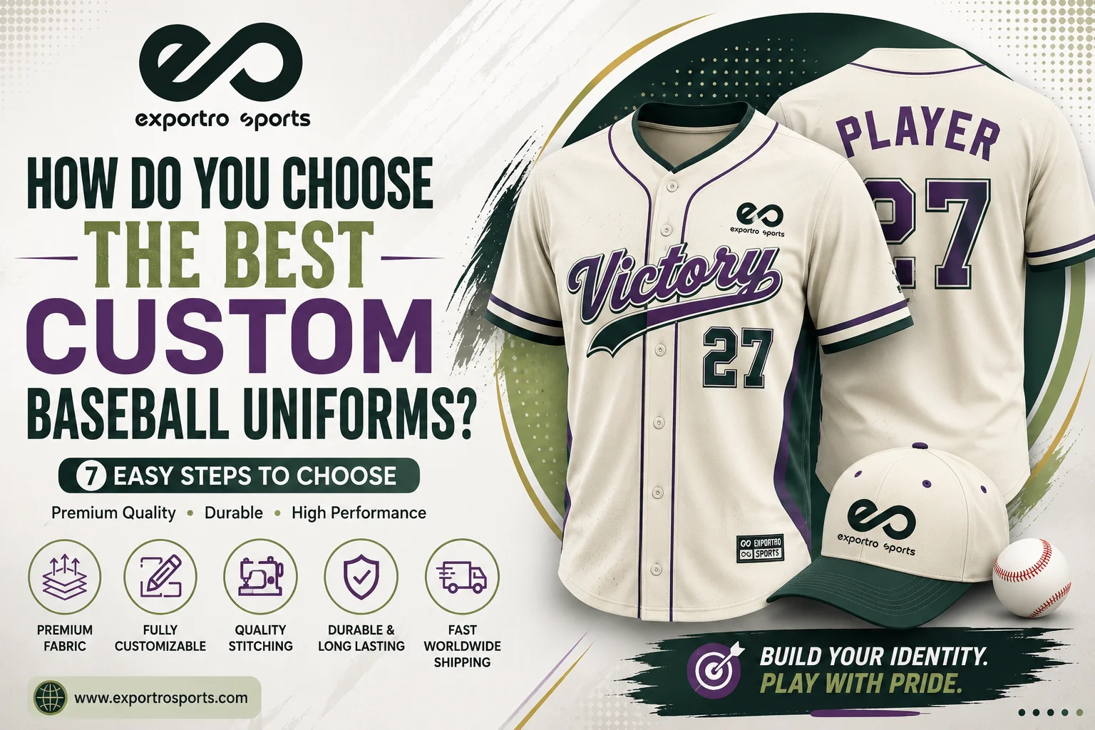 How Do You Choose the Best Custom Baseball Uniforms