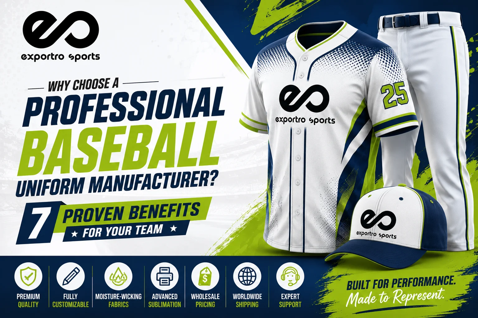 Why Choose a Professional Baseball Uniform Manufacturer