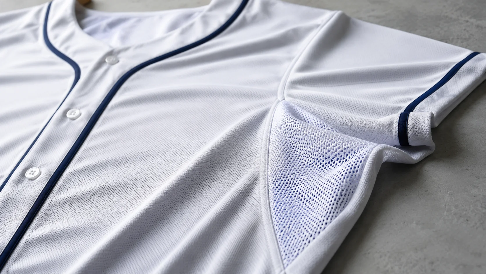 what are baseball uniforms made of